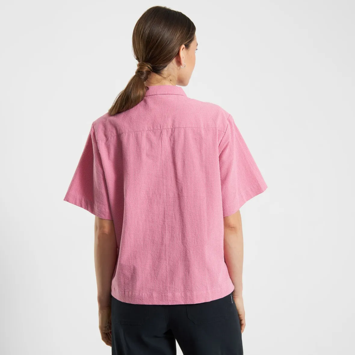 Découvrez la Chemise Femme Valje en Cachemire Rose - Élégance Confortable en Promotion Exclusive