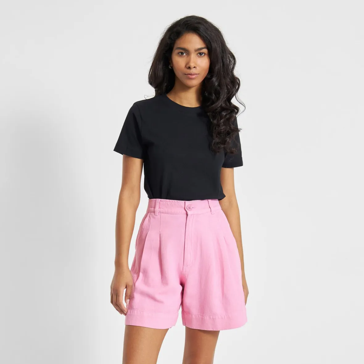 Culotte Confort Femme en Cachemire Rose Poudré - Collection Grundsund en Promotion Exclusive