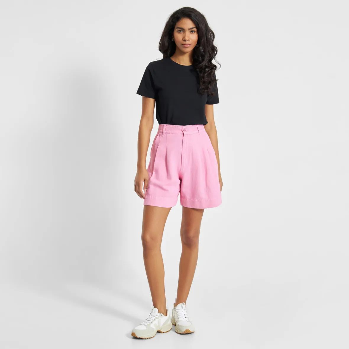 Culotte Confort Femme en Cachemire Rose Poudré - Collection Grundsund en Promotion Exclusive