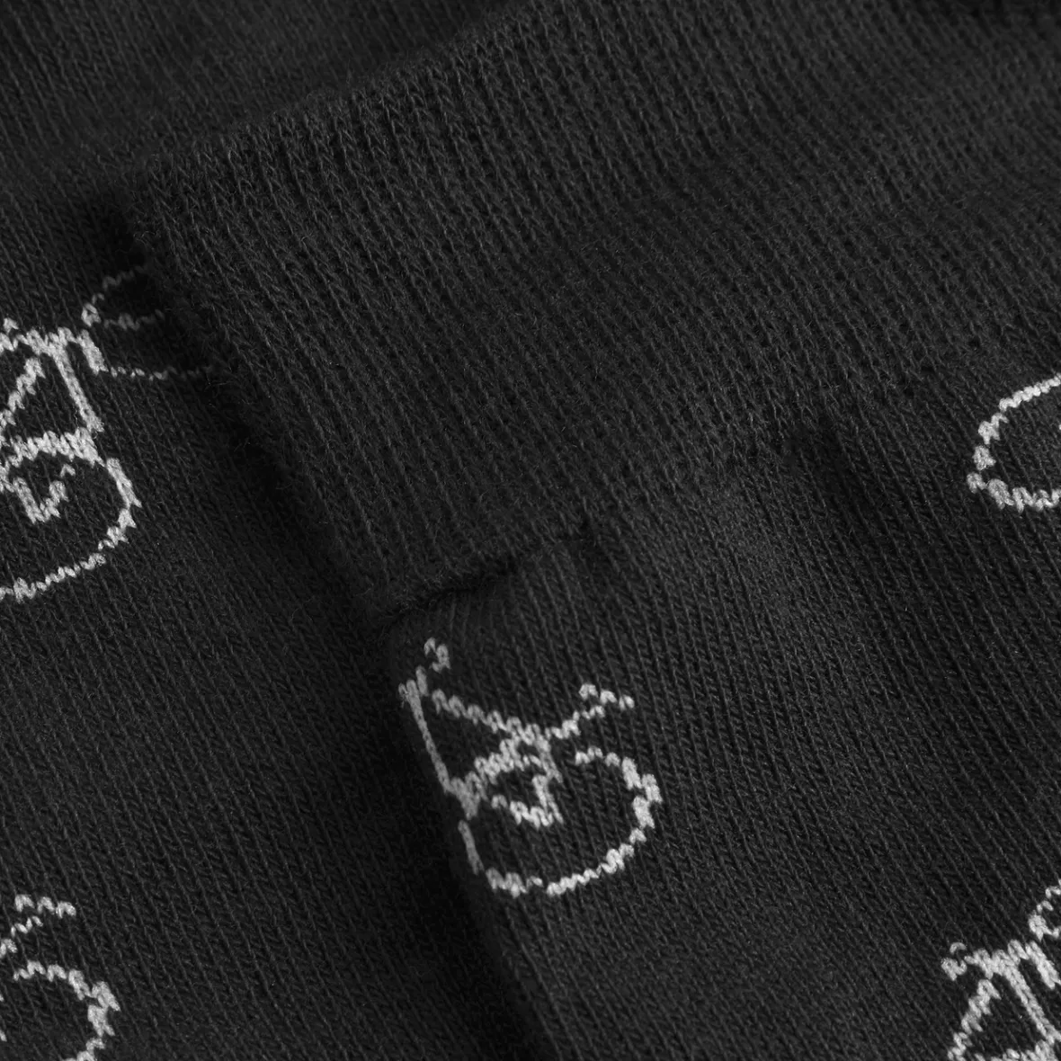 Chaussettes Femme Motif Vélo Sigtuna - Noir en Promotion
