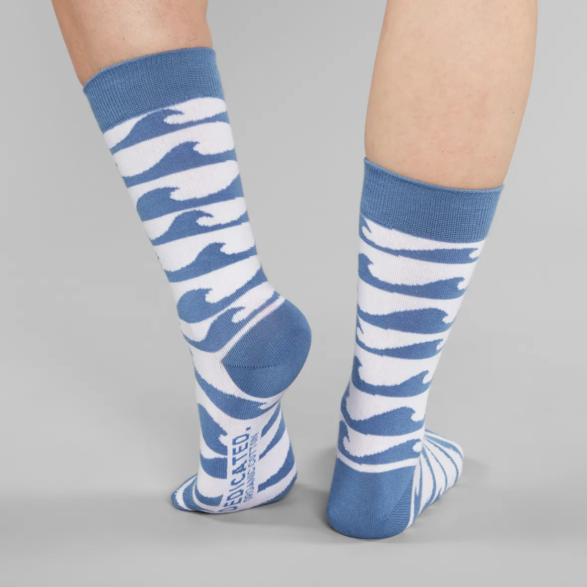 Chaussettes Femme Sigtuna Waves - Blanc Élégant pour un Confort Optimal | Modèle Tendance