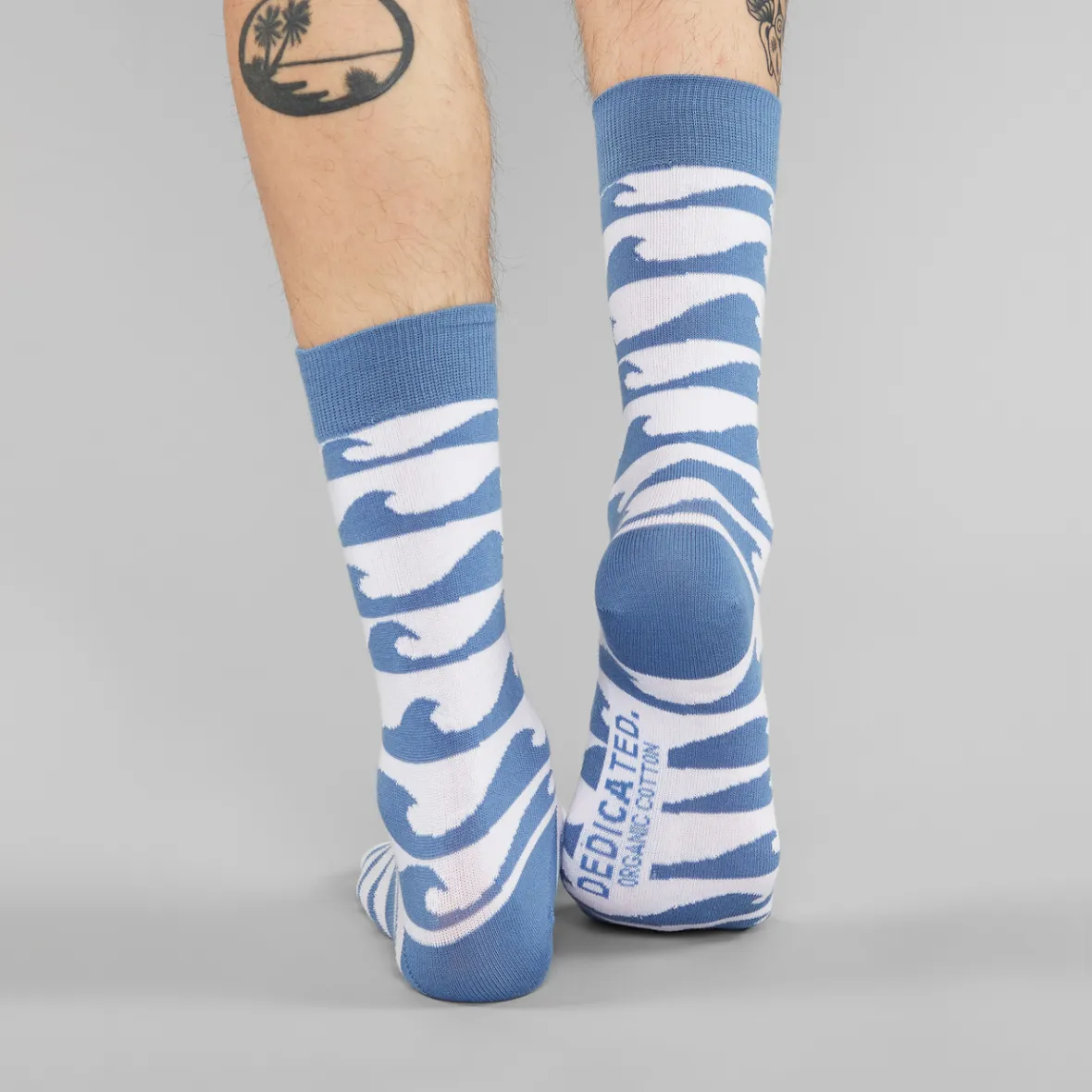 Chaussettes Femme Sigtuna Waves - Blanc Élégant pour un Confort Optimal | Modèle Tendance