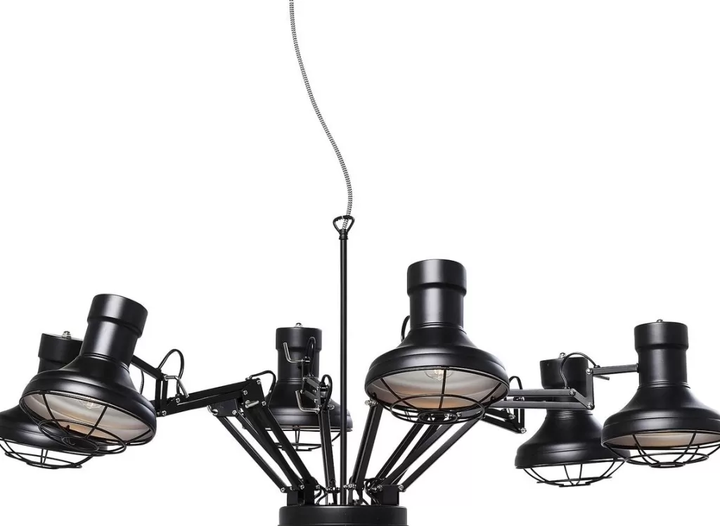 Lustre design Araignée modulable avec 6 lampes - Création KARE
