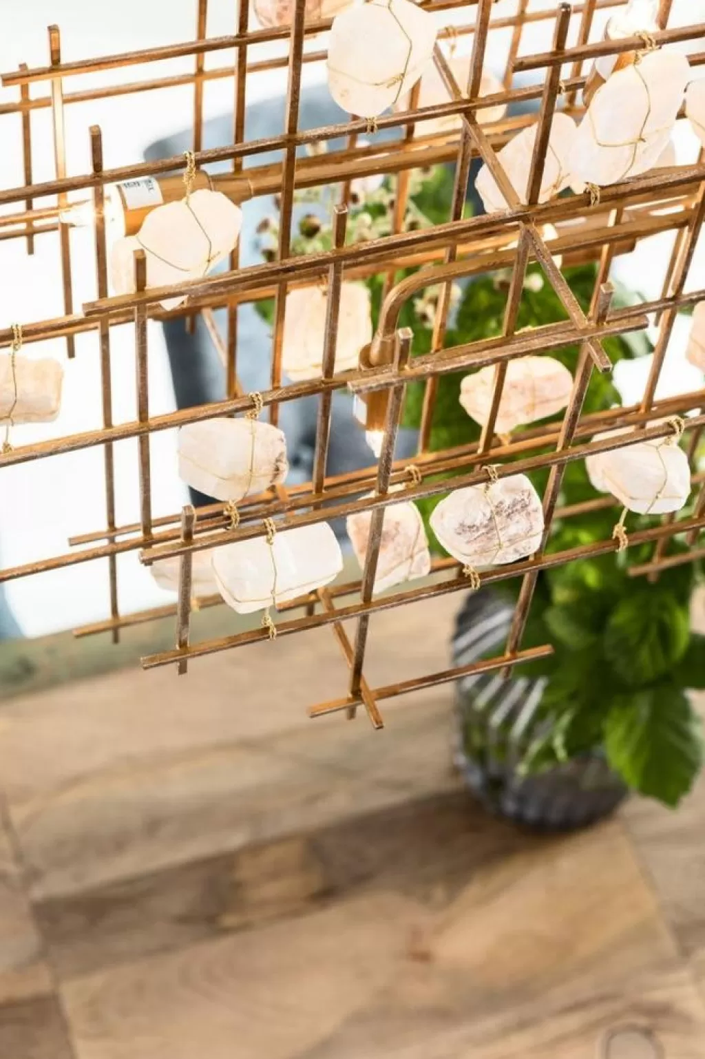 Luminaire suspendu design en pierre naturelle - Collection Mobile élégante par KARE