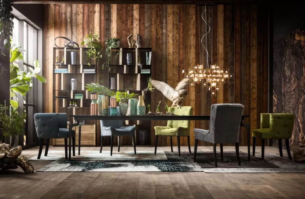 Luminaire suspendu design en pierre naturelle - Collection Mobile élégante par KARE