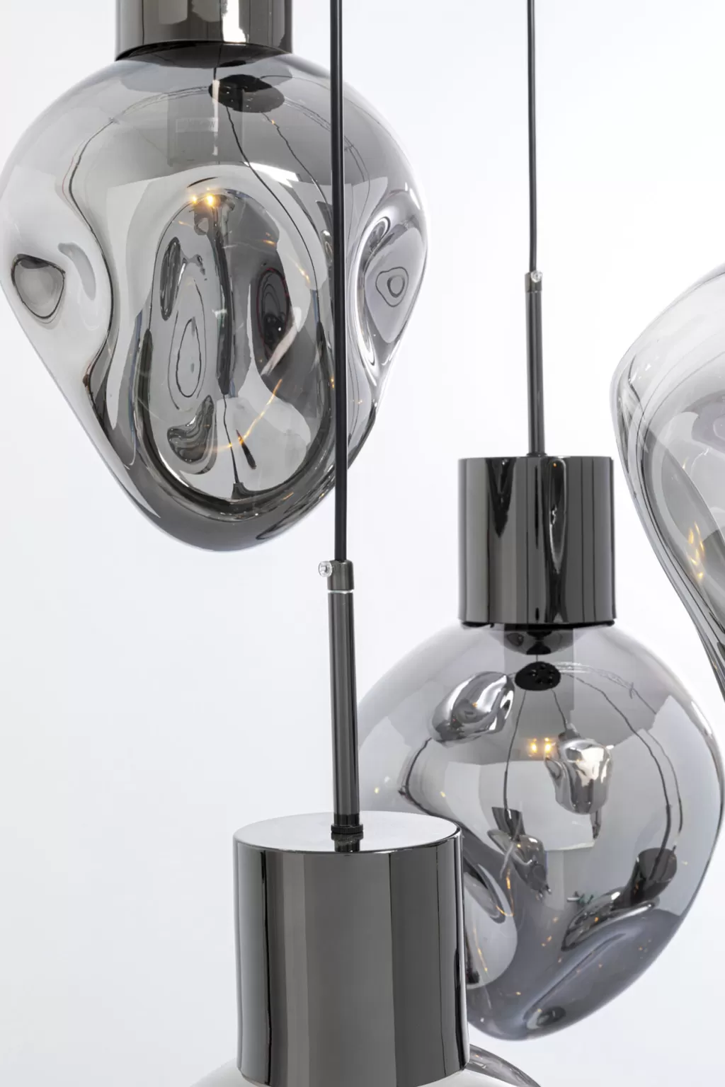 Lustre Suspendu Élégant Supernova Fumée - Design Contemporain KARE - Diamètre 50 cm