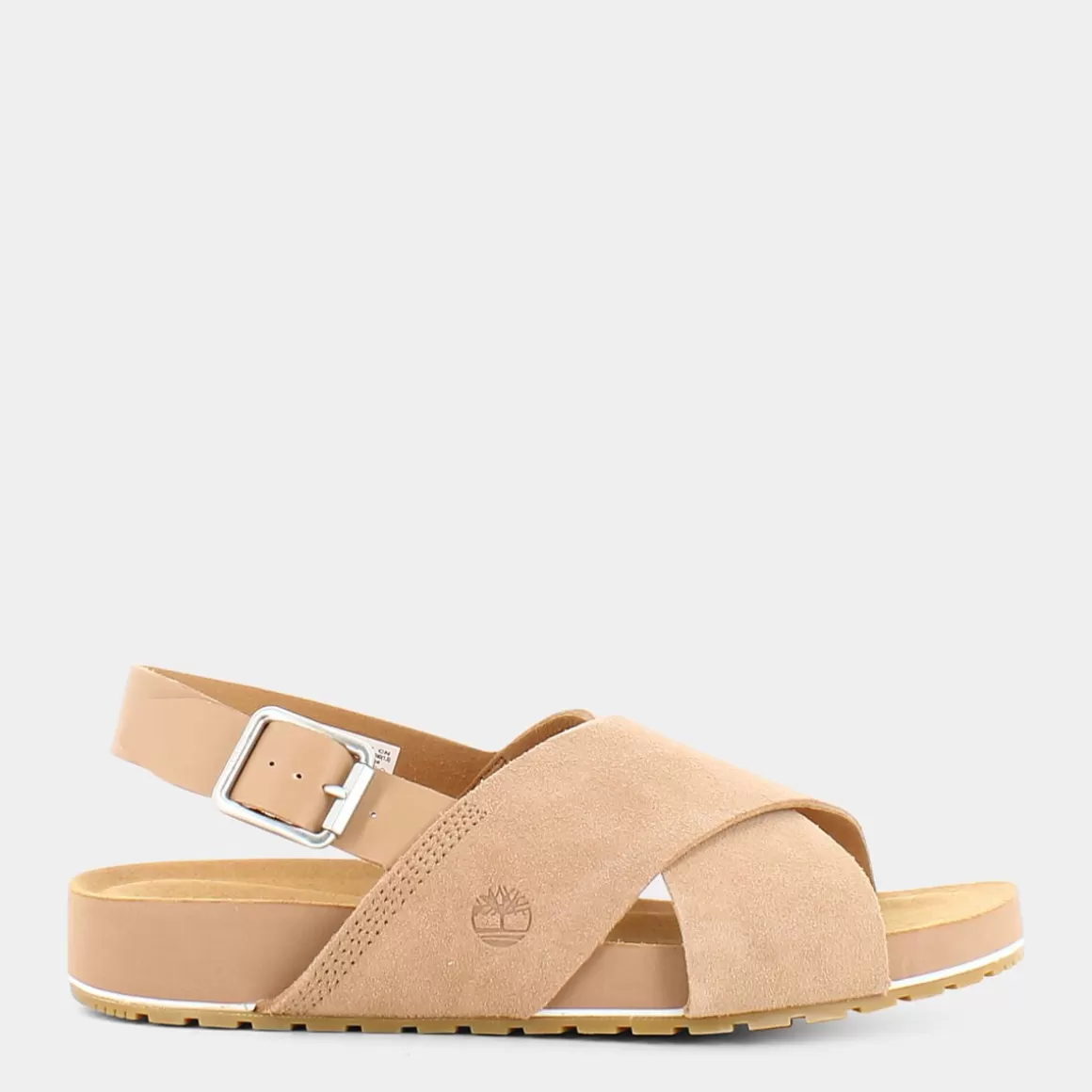 Sandales Timberland Malibu Tan Tb0A41Mq - Modèle confortables en cuir marron sable, style décontracté été