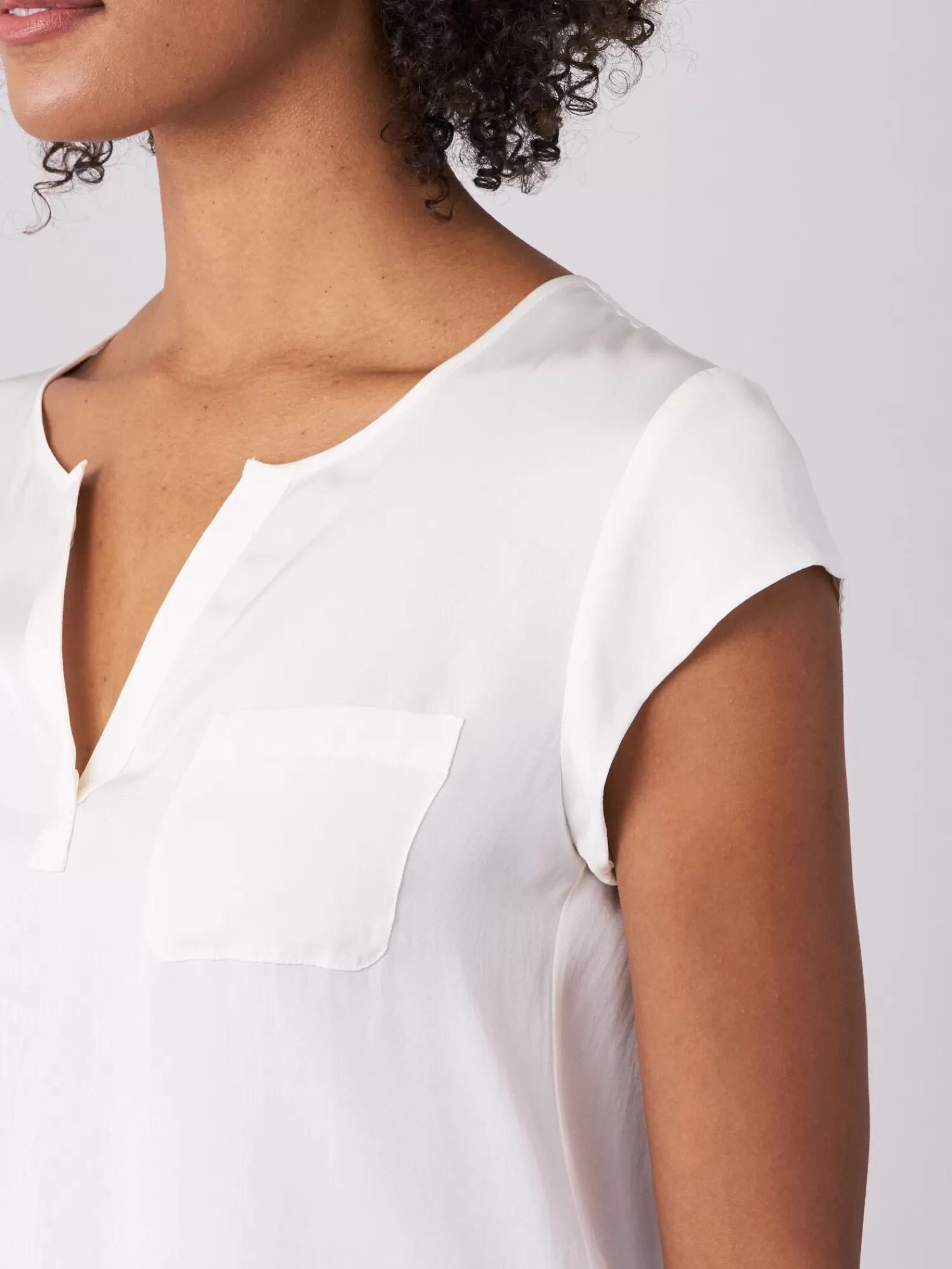Décontracté T-Shirt Femme Léger à Poches Discrètes - Style Urbain Pratique