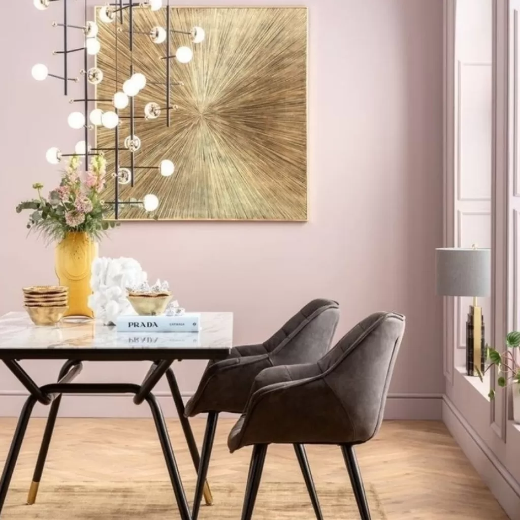 Luminaire Suspendu Design Trapèze KARE Design - Suspension Élégante Longueur 280 cm - Éclairage Moderne pour Salon et Salle à Manger