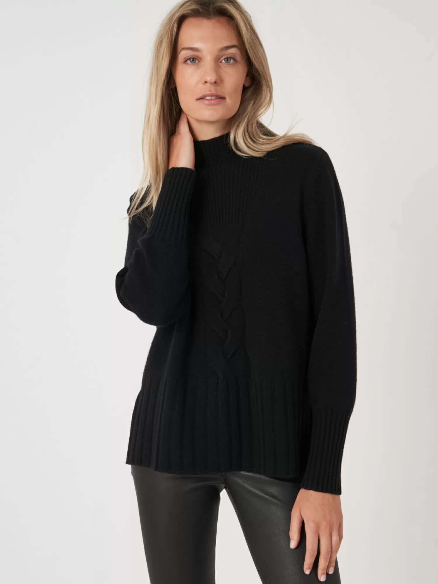 Pull Femme Col Montant - Tendance Torsadée & Style Intemporel | Promotion Exclusive