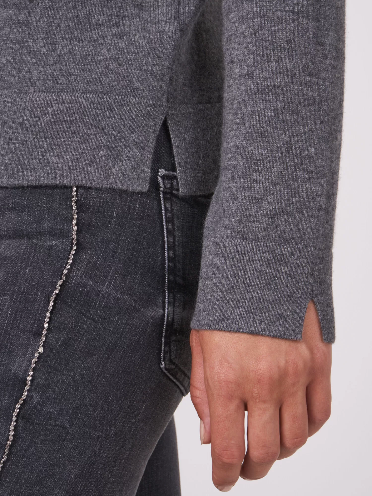 Pull Femme Col Montant en Cachemire Biologique - Douceur Écologique & Élégance Intemporelle