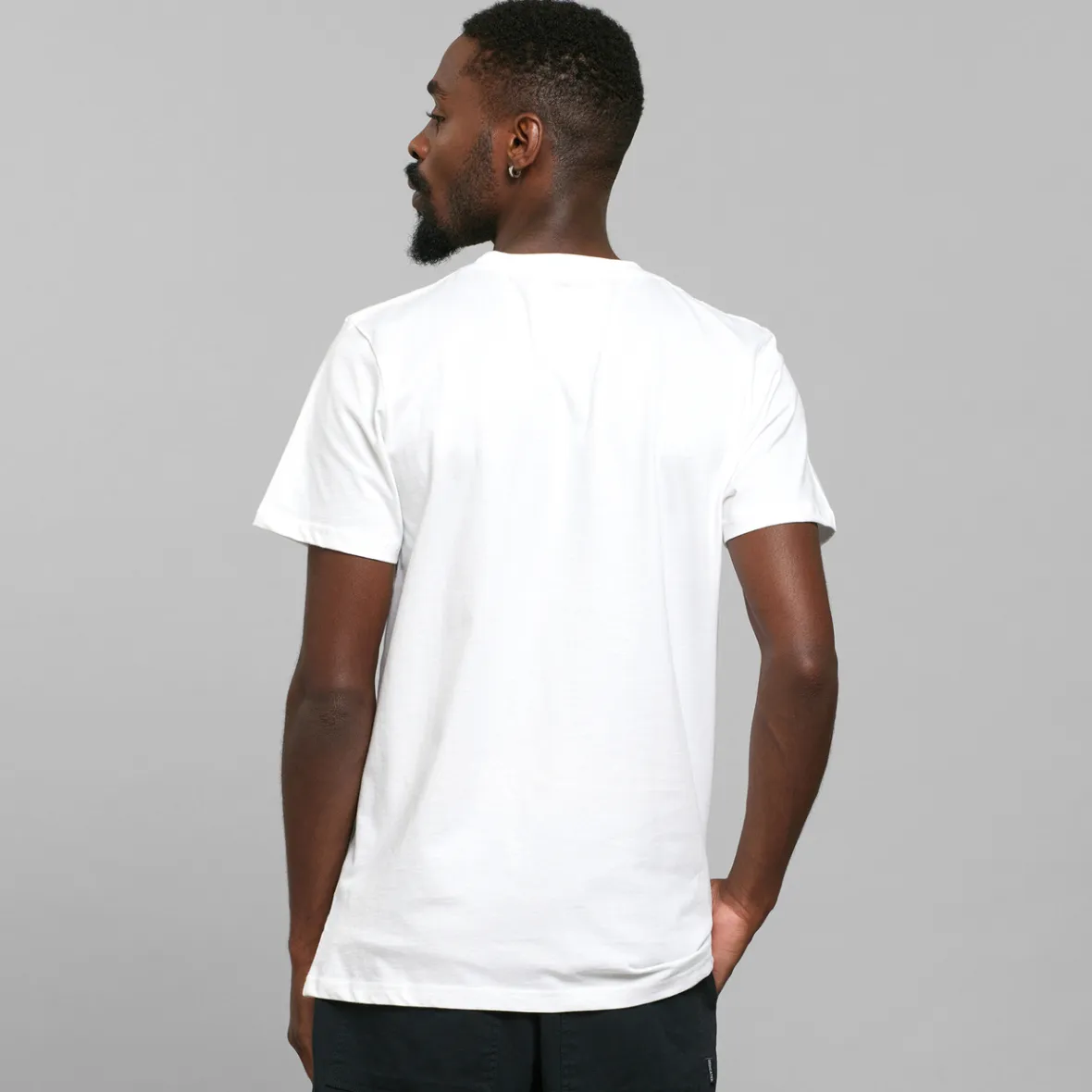 T-shirt Blanc à motif vélo Andy - Collection Stockholm en promo exclusive
