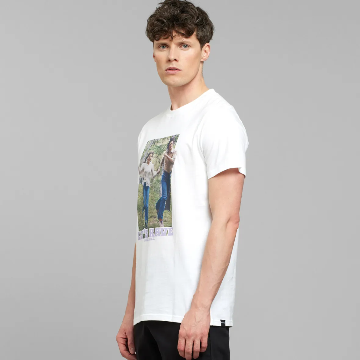 Tendance T-shirt Femme Stockholm Design Urbain - Blanc Éclatant en Promotion