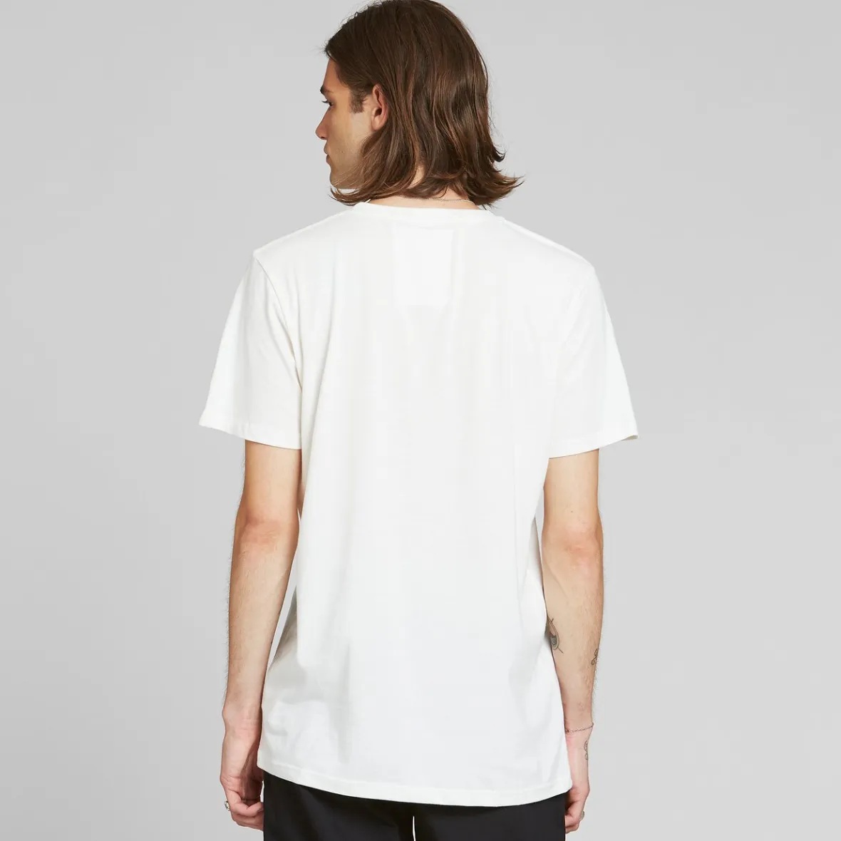 T-Shirt Décontracté Stockholm Matinal - Ambiance Musicale en Tons Off-White | Déstockage Exclusif