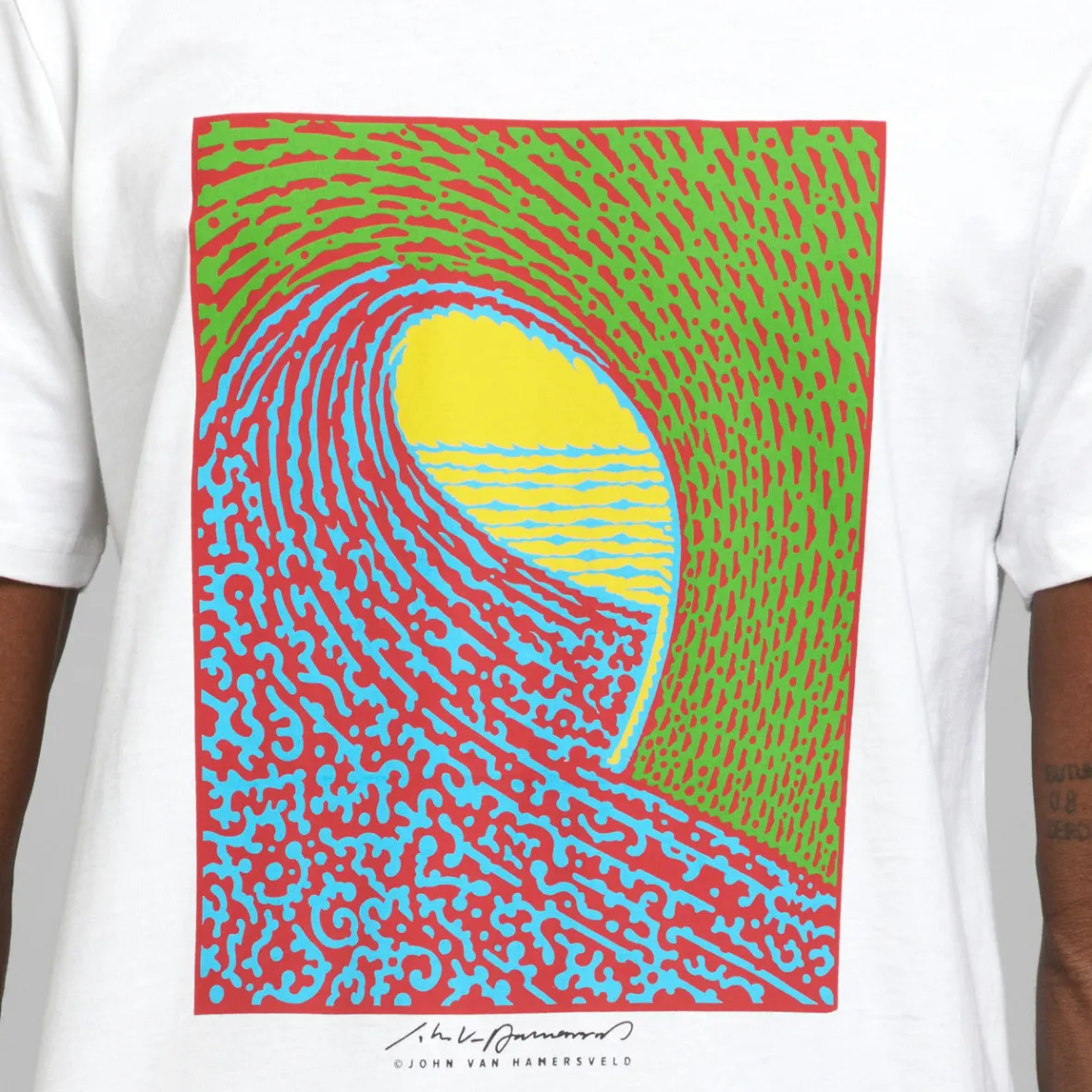 T-shirt Stockholm Nouvelle Vague - Blanc en Destockage Éphémère