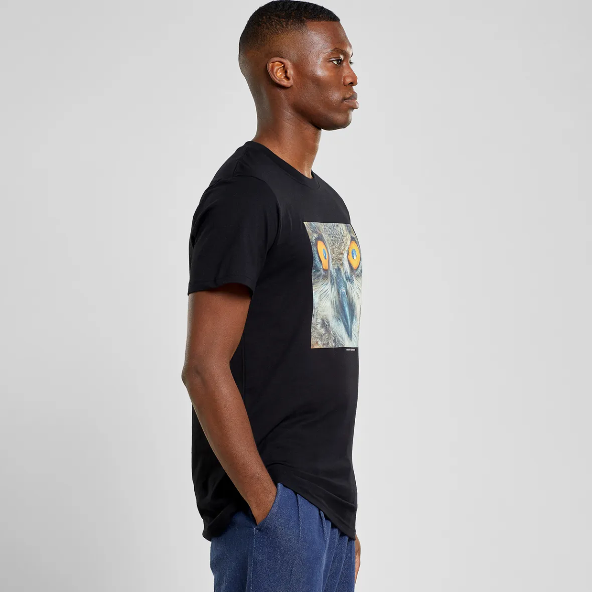 Dernière chance : T-shirt graphique hibou de Stockholm - Couleur nuit en soldes exclusifs