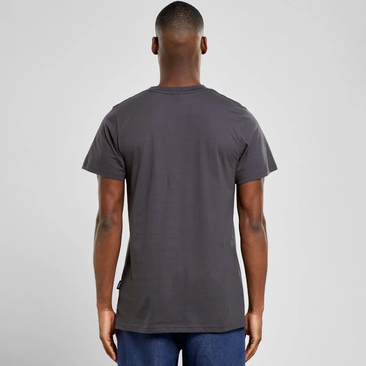 T-shirt Unisexe Design Stockholm - Motif Vélo Brodé - Couleur Anthracite - En Promotion