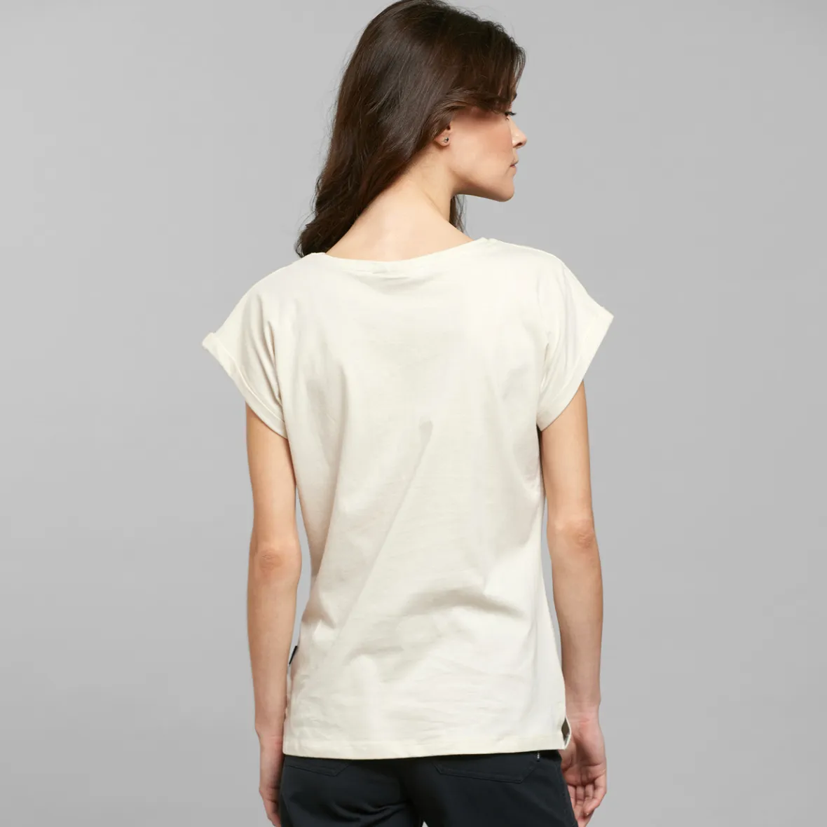 T-shirt féminin à motifs Visby Daisies - Blanc ivoire en promotion exclusive
