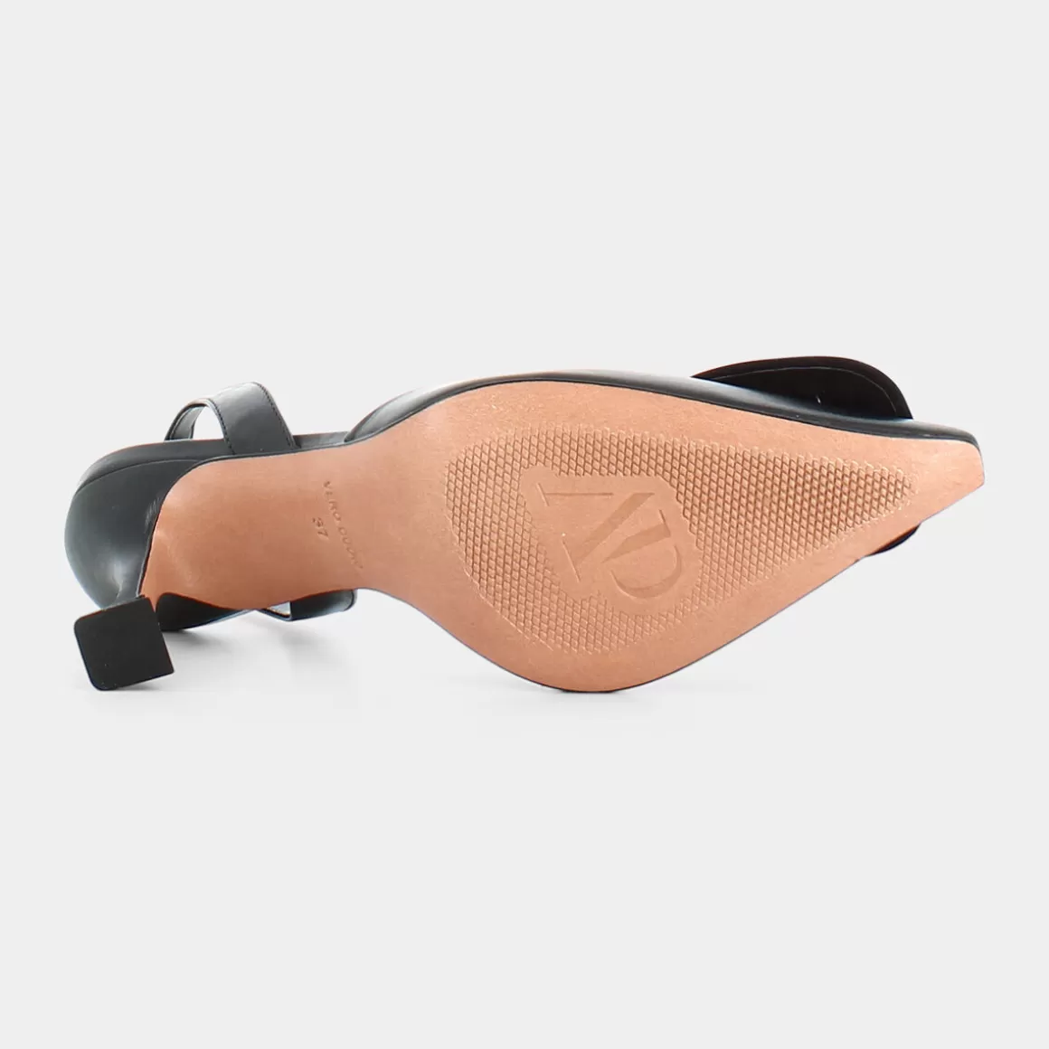 Sandales élégantes Atelier Pietrini - Modèle UN-E22D-03 en cuir noir souple pour printemps