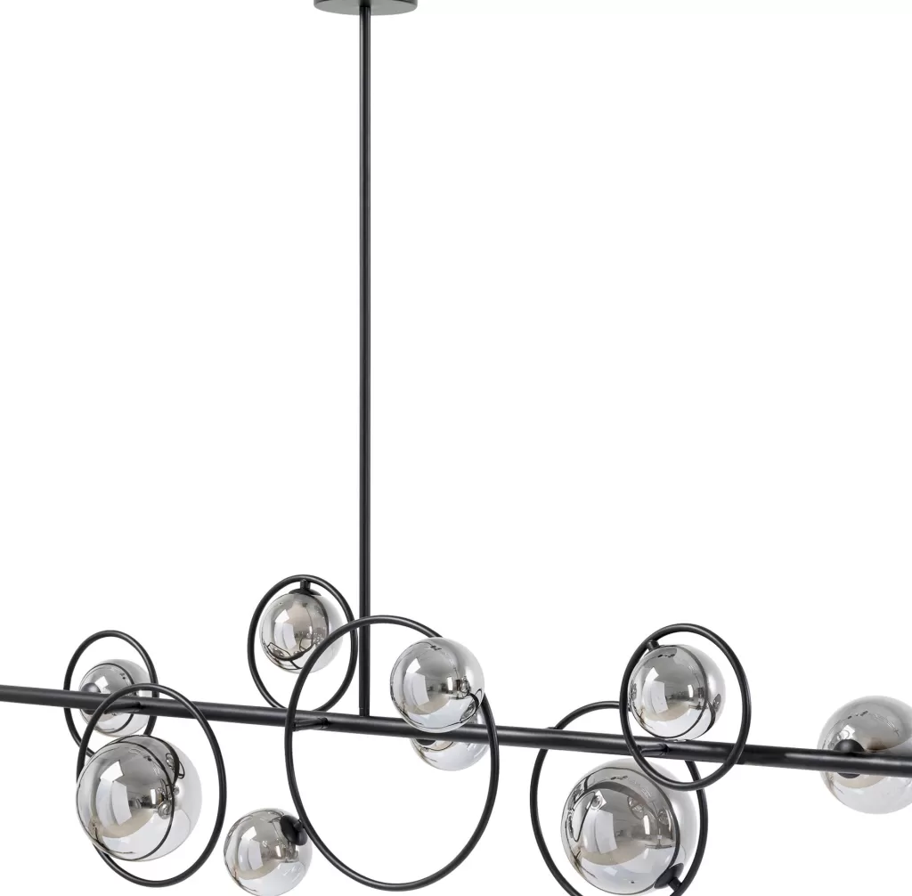 Lustre suspendu design Universe - Édition noir mat | 110 cm, KARE Design - Éclairage contemporain pour intérieurs raffinés
