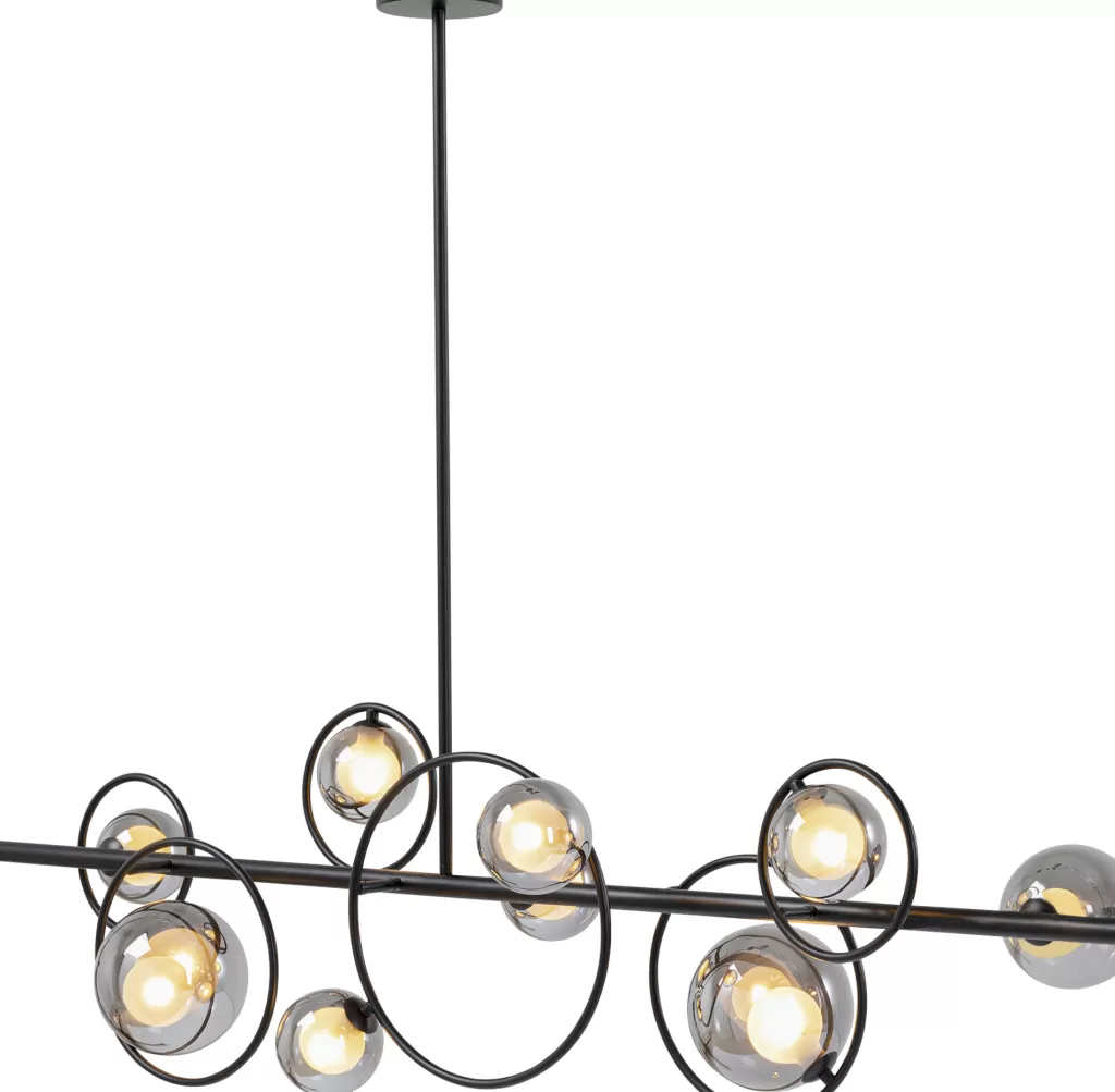 Lustre suspendu design Universe - Édition noir mat | 110 cm, KARE Design - Éclairage contemporain pour intérieurs raffinés