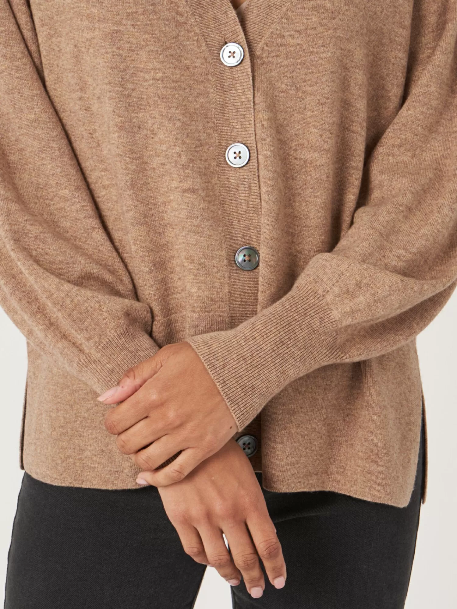 Gilet Femme Élégant à Boutons - Manches Ballon Raglan Tendance Printemps - Boutique Veste Chic