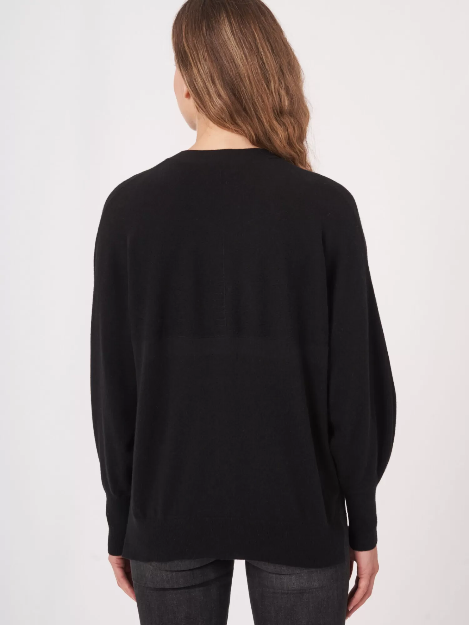 Gilet Femme Élégant avec Col en V et Manches Bouffantes - Boutons Décoratifs | Promotion Exclusive