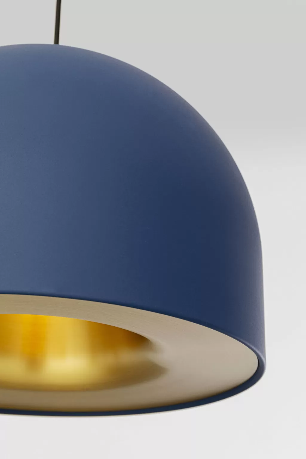 Luminaire suspendu design Zen Blue – KARE Design, diamètre 40 cm, bleu serein